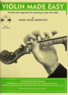 Violin Made Easy Aronovich Book & Cd Sheet Music Songbook