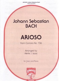 Bach Arioso From Cantata No 156 Violin Sheet Music Songbook