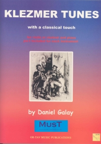 Klezmer Tunes Galay Violin Or Clarinet & Piano Sheet Music Songbook