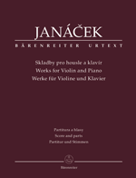 Janacek Works For Vln & Pno  Ba9508  Sheet Music Songbook