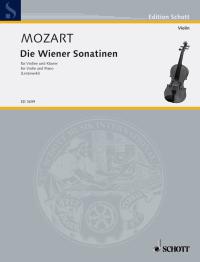 Mozart Viennese Sonatinas Lenzewski Violin & Piano Sheet Music Songbook