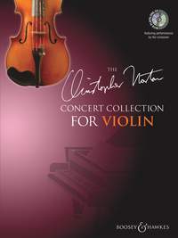 Christopher Norton Concert Collection Violin + Cd Sheet Music Songbook