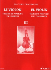 Violin Iii Theory & Practice Crickboom Span/eng Sheet Music Songbook