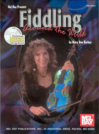 Fiddling Around The World Harbar Book & Audio Sheet Music Songbook