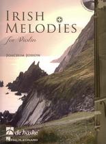 Irish Melodies Violin Johow Book & Cd Sheet Music Songbook