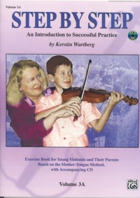 Step By Step Vol 3a Book & Cd Wartberg Violin Sheet Music Songbook