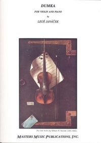 Janacek Dumka Violin Sheet Music Songbook