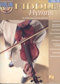 Violin Play Along 18 Fiddle Hymns Book & Cd Sheet Music Songbook