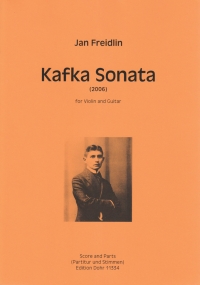 Freidlin Kafka Sonata Violin & Guitar Sheet Music Songbook