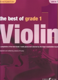 Best Of Grade 1 Violin Oleary Book & Cd Sheet Music Songbook