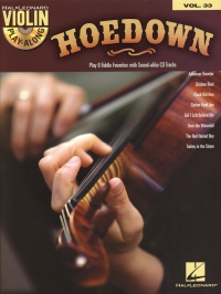 Violin Play Along 33 Hoedown Book & Cd Sheet Music Songbook