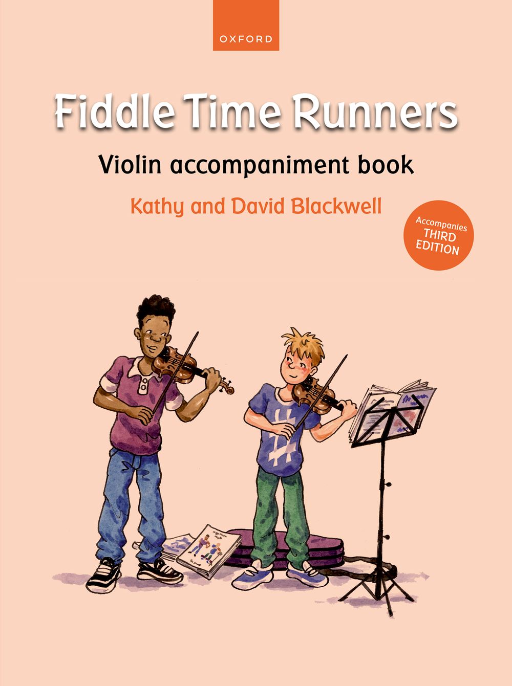 Fiddle Time Runners Violin Accompaniment Sheet Music Songbook