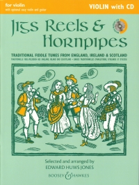 Jigs Reels & Hornpipes Huws Jones Violin + Cd Sheet Music Songbook