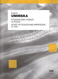 Uminska Study Of Scales And Arpeggios For Violin Sheet Music Songbook