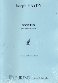 Haydn Sonatas For Violin & Piano Sheet Music Songbook