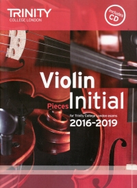 Trinity Violins 2016-2019 Initial Score & Part+cd Sheet Music Songbook