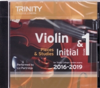 Trinity Violins Cd 2016-2019 Initial-grade 1 Sheet Music Songbook