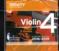 Trinity Violins Cd 2016-2019 Grade 4 Sheet Music Songbook