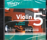 Trinity Violins Cd 2016-2019 Grade 5 Sheet Music Songbook