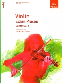 Violin Exams 2016-2019 Grade 1 Violin&piano Abrsm Sheet Music Songbook