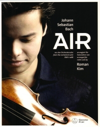 Bach Air From Suite Bwv 1068 Kim Violin Solo Sheet Music Songbook