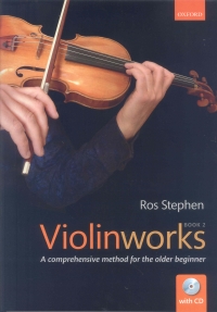 Violinworks Stephen Book 2 + Audio Sheet Music Songbook