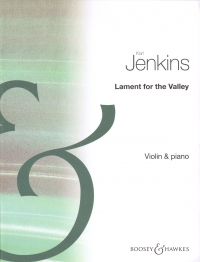 Jenkins Lament For The Valley Violin & Piano Sheet Music Songbook