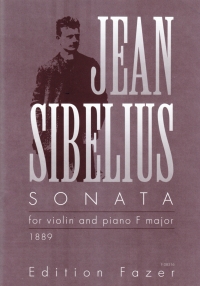 Sibelius Sonata F Minor Violin & Piano Sheet Music Songbook