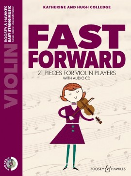 Fast Forward Violin Colledge + Cd Sheet Music Songbook