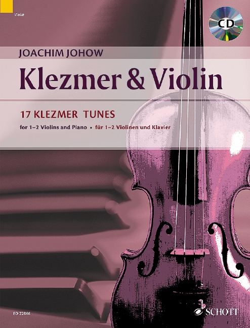 Klezmer & Violin 1-2 Violin And Piano Johow Sheet Music Songbook