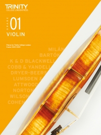 Trinity Violin Exam 2020-2023 Grade 1 Score & Pt Sheet Music Songbook