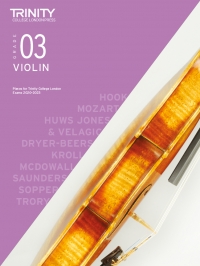 Trinity Violin Exam 2020-2023 Grade 3 Score & Pt Sheet Music Songbook