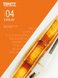 Trinity Violin Exam 2020-2023 Grade 4 Score & Pt Sheet Music Songbook
