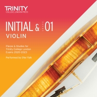 Trinity Violin Exam 2020-2023 G Initial-grade 1 Cd Sheet Music Songbook