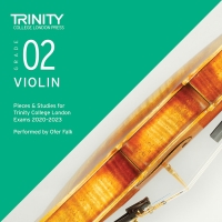 Trinity Violin Exam 2020-2023 Grade 2 Cd Sheet Music Songbook