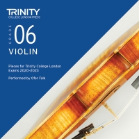 Trinity Violin Exam 2020-2023 Grade 6 Cd Sheet Music Songbook