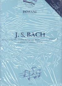 Bach Concerto For 2 Violins, Strs & Bc Book & 2cds Sheet Music Songbook