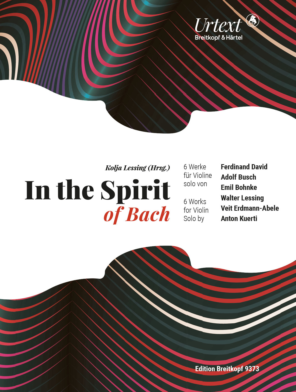 In The Spirit Of Bach Ed Lessing Violin Solo Sheet Music Songbook