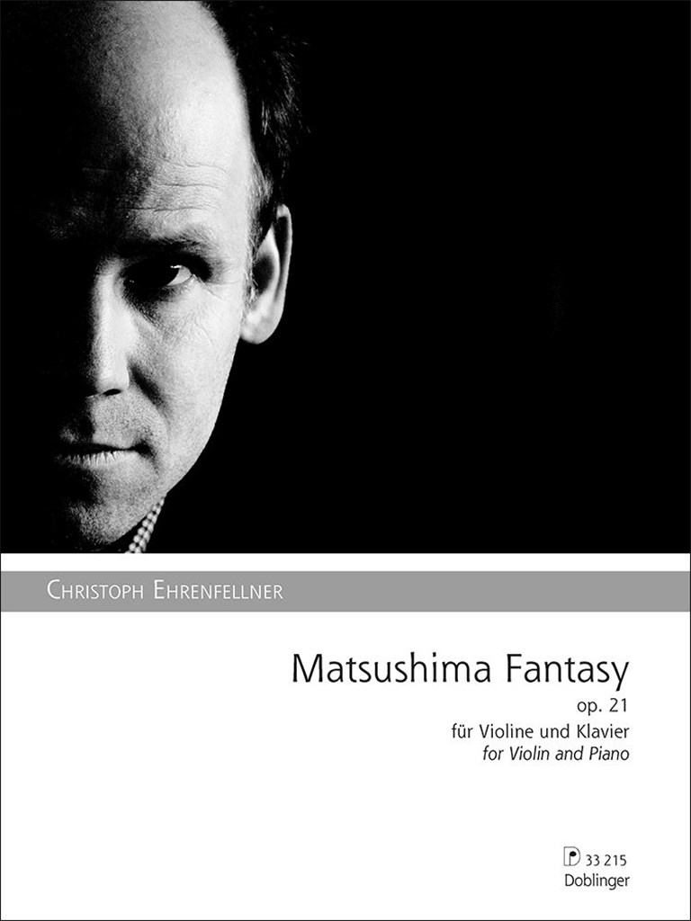 Ehrenfellner Matsushima Fantasy Violin & Piano Sheet Music Songbook