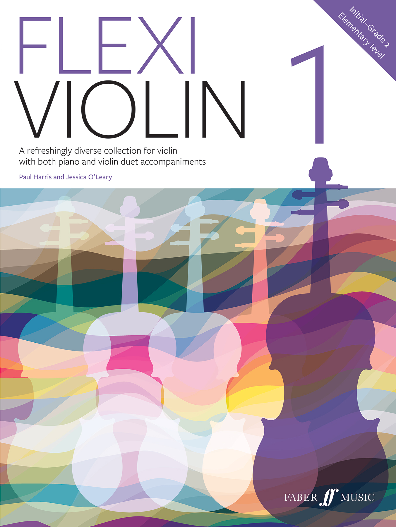 Flexi Violin 1 Initial - Grade 2 Violin & Piano Sheet Music Songbook