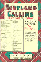 Scotland Calling In 50 Scottish Songs Pvg Sheet Music Songbook