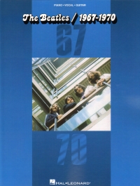 Beatles 1967-70 Blue Pvg  Sheet Music Songbook