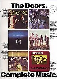 Doors Complete Music Revised/updated P/v/g Sheet Music Songbook