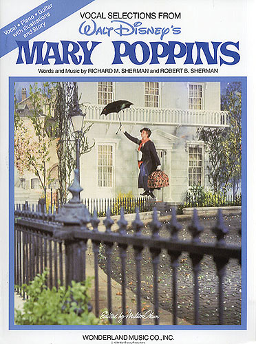 Mary Poppins Vocal Selection Pvg Sheet Music Songbook