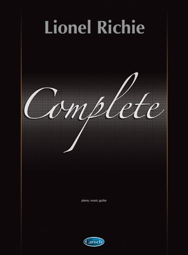 Lionel Richie Complete P/v/g Sheet Music Songbook