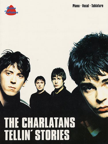 Charlatans Tellin Stories Piano Vocal Tab Sheet Music Songbook