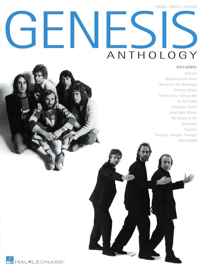 Genesis Anthology Pvg Sheet Music Songbook