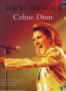 Celine Dion Youre The Voice Book & Cd P/v/g Sheet Music Songbook
