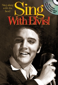 Elvis Sing With Book & Cd Piano Vocal Guitar Sheet Music Songbook