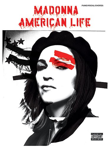 Madonna American Life P/v/g Sheet Music Songbook